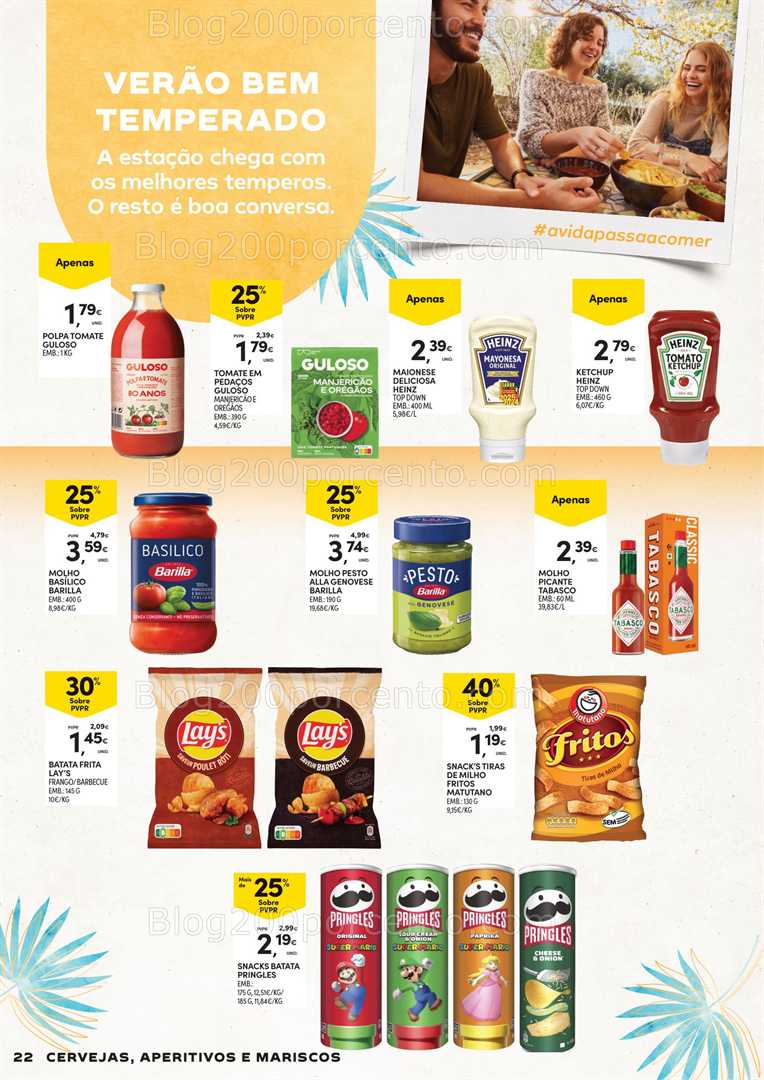 Antevisão Folheto CONTINENTE Açores Verão Extra Promoções - 8 a 28 julho