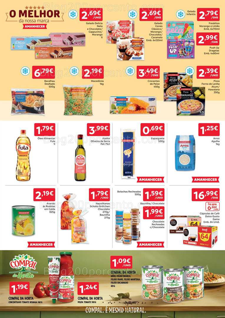 Antevisão Folheto AMANHECER Promoções de 17 a 23 julho