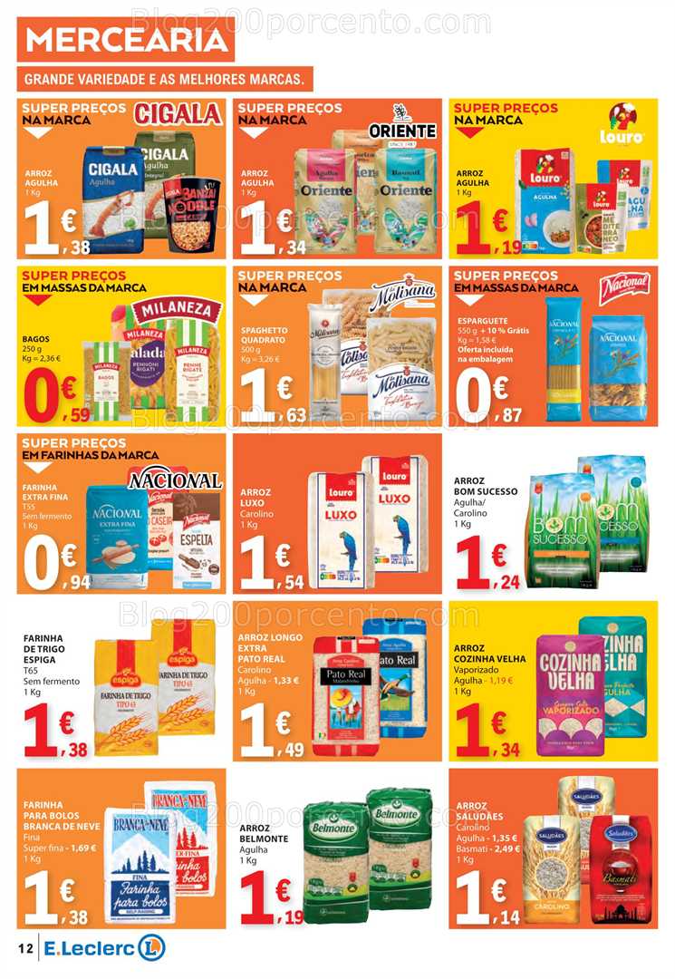 Antevisão Folheto E-LECLERC Promoções de 10 a 16 julho all