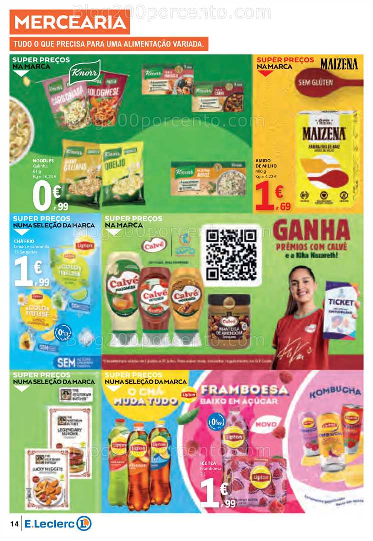 Antevisão Folheto E-LECLERC Promoções de 10 a 16 julho all
