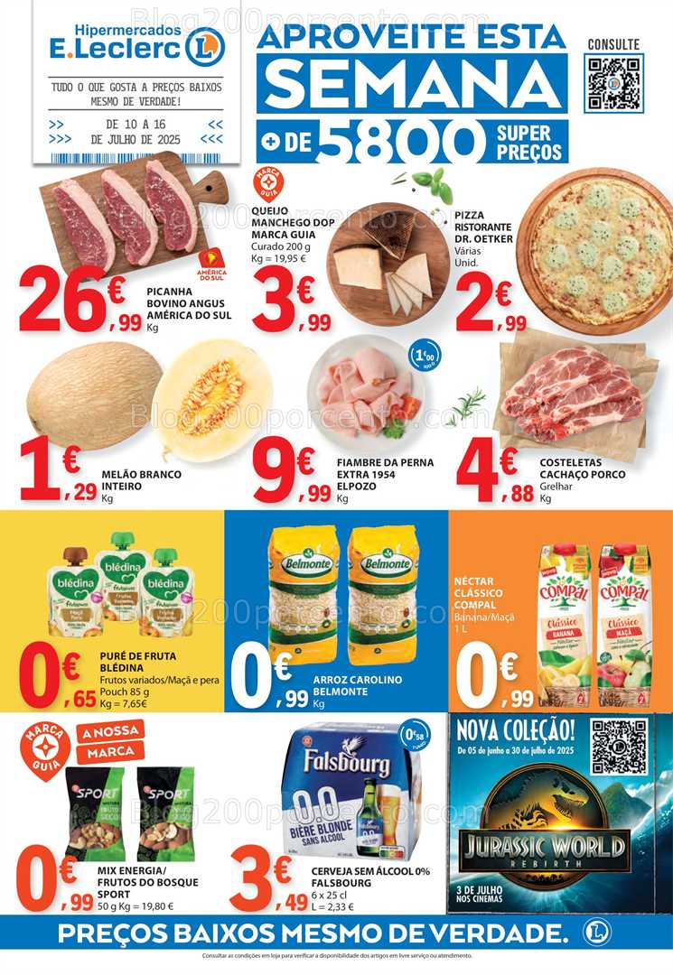 Antevisão Folheto E-LECLERC Promoções de 10 a 16 julho all