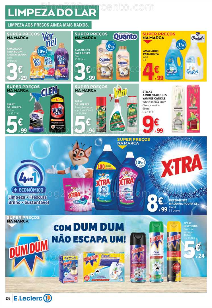 Antevisão Folheto E-LECLERC Promoções de 10 a 16 julho all