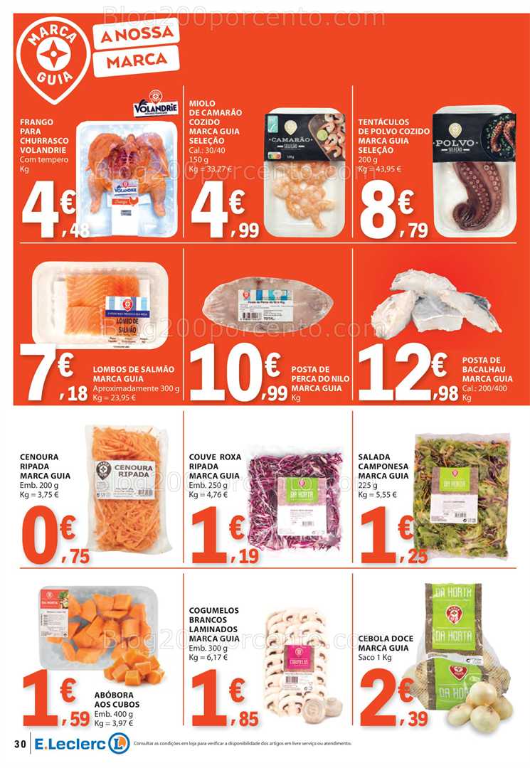 Antevisão Folheto E-LECLERC Promoções de 10 a 16 julho all