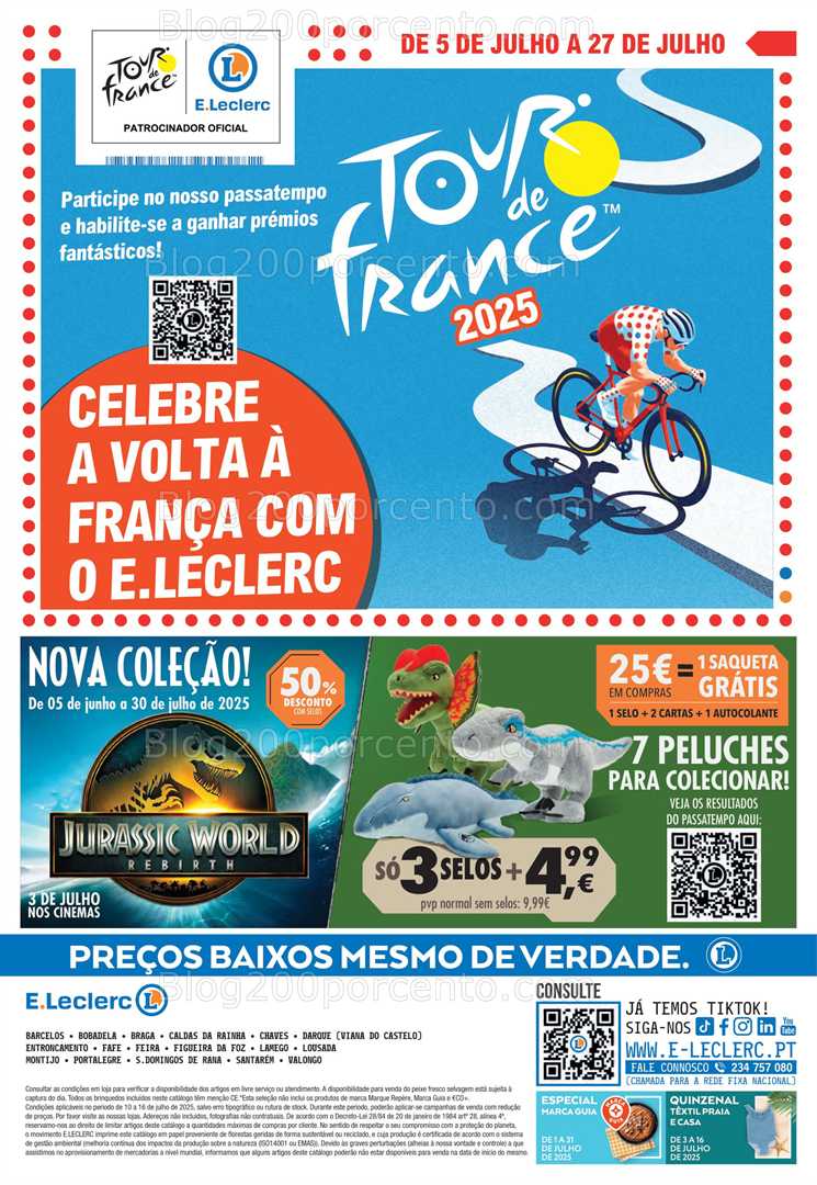 Antevisão Folheto E-LECLERC Promoções de 10 a 16 julho all