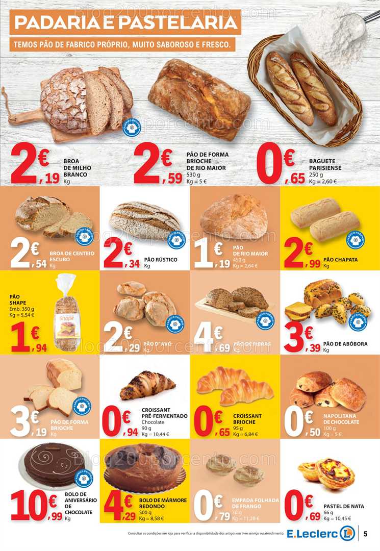 Antevisão Folheto E-LECLERC Promoções de 10 a 16 julho all