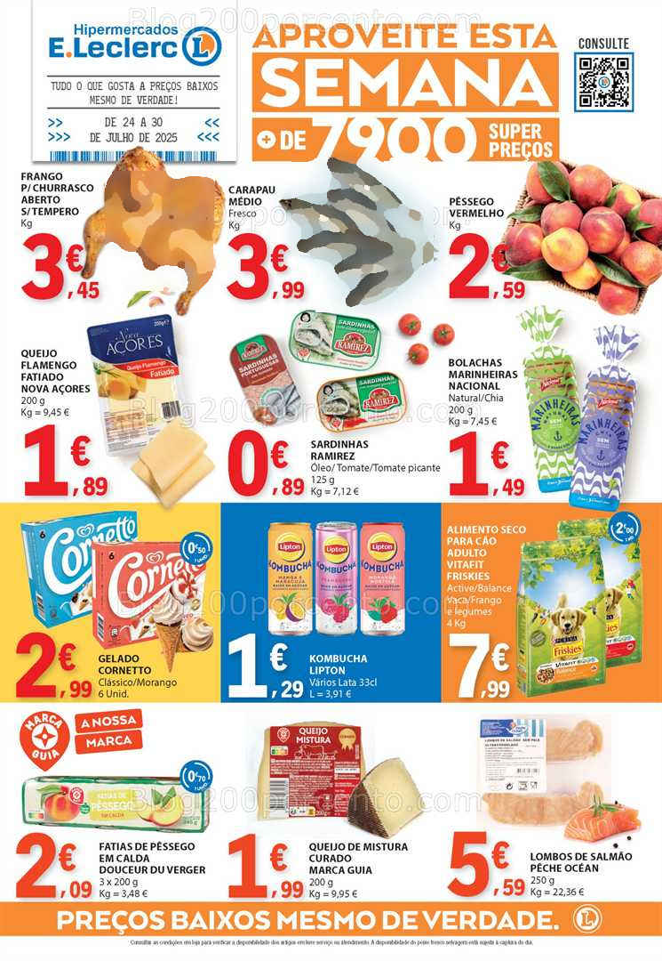 Antevisão Folheto E-LECLERC Promoções 24 a 30 julho all