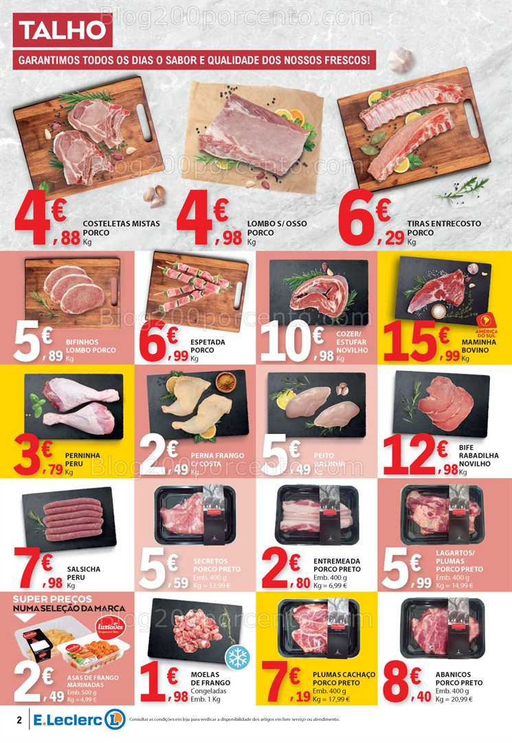 Antevisão Folheto E-LECLERC Promoções 24 a 30 julho all