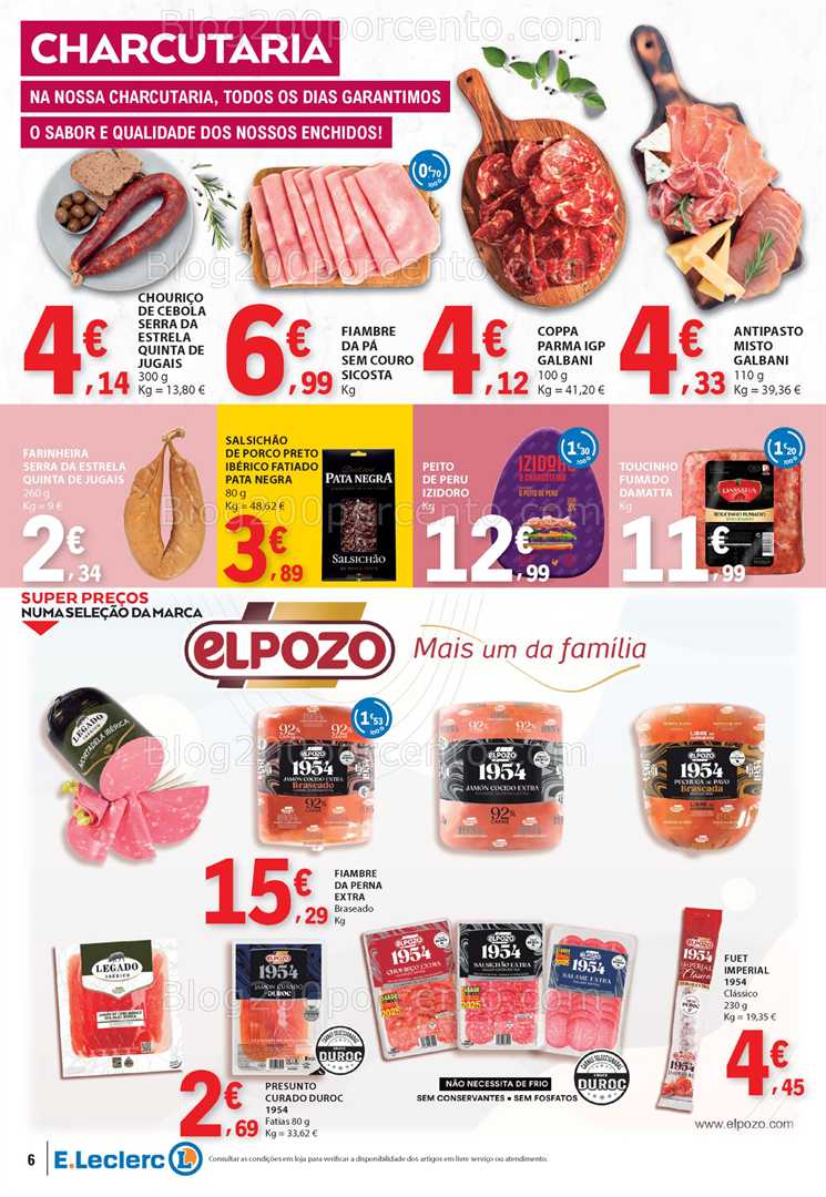 Antevisão Folheto E-LECLERC Promoções 24 a 30 julho all