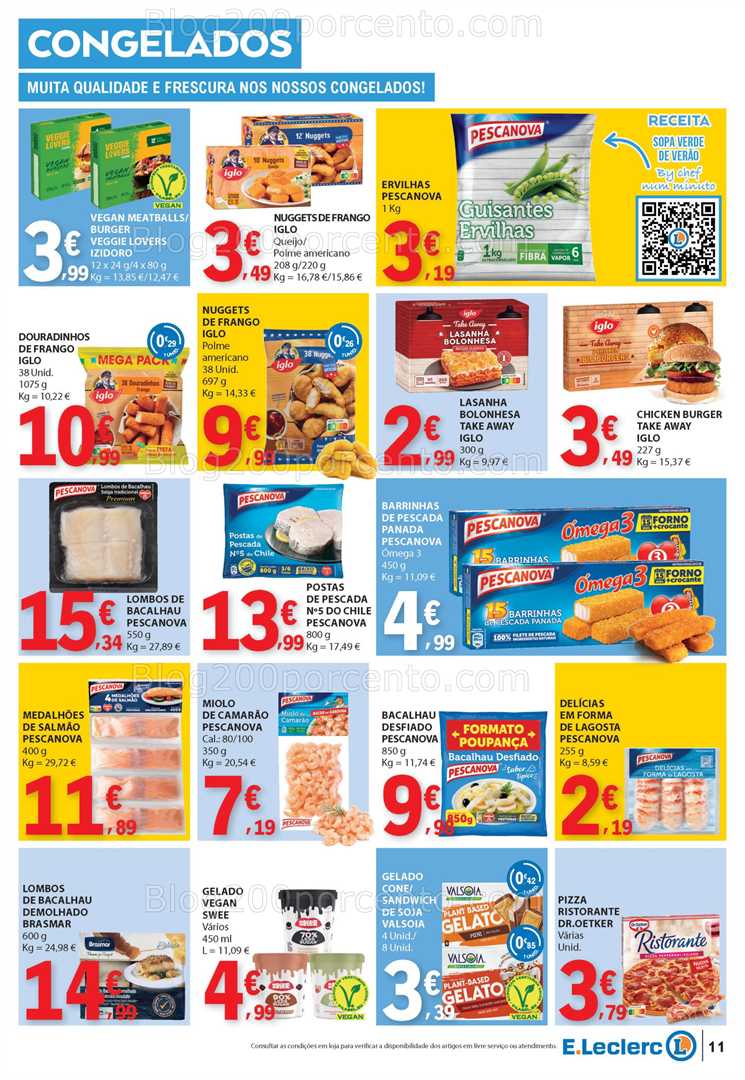Antevisão Folheto E-LECLERC Promoções 24 a 30 julho all