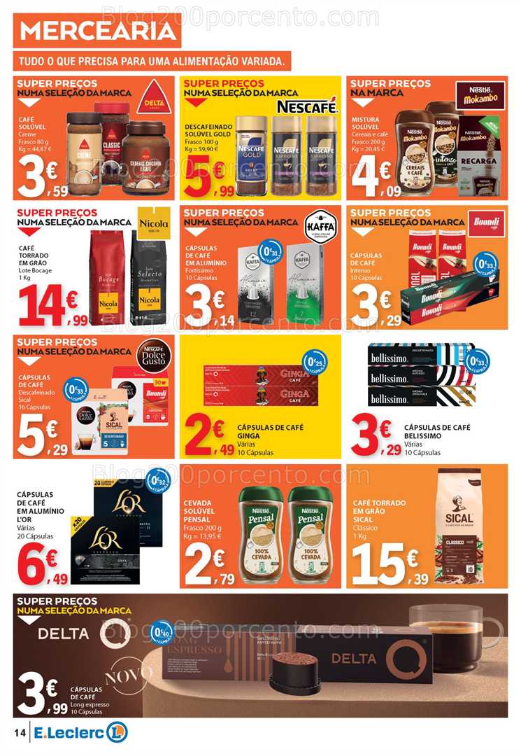Antevisão Folheto E-LECLERC Promoções 24 a 30 julho all