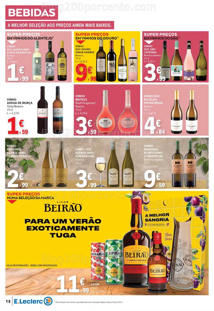 Antevisão Folheto E-LECLERC Promoções 24 a 30 julho all