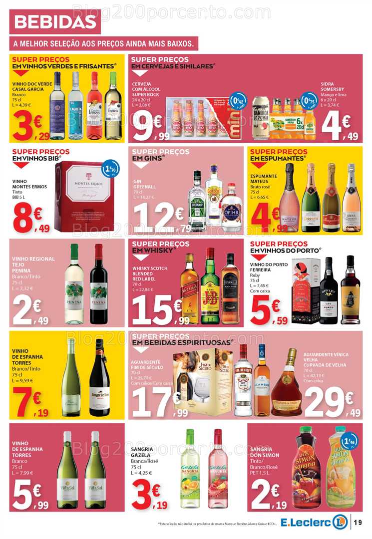 Antevisão Folheto E-LECLERC Promoções 24 a 30 julho all