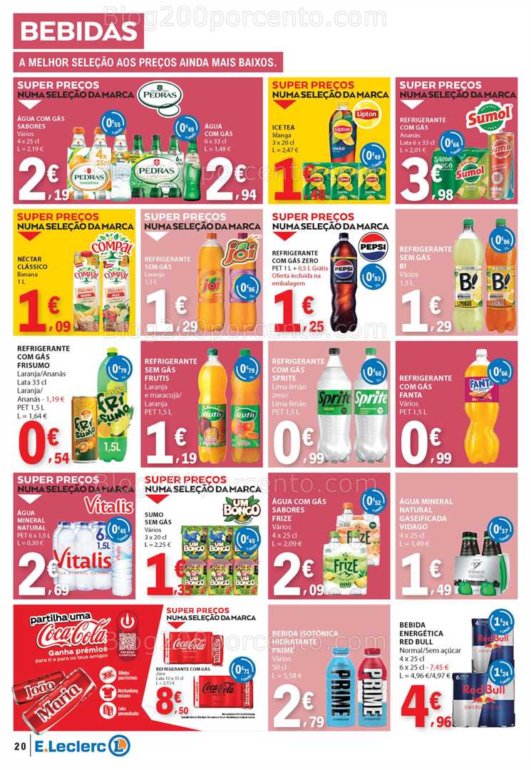 Antevisão Folheto E-LECLERC Promoções 24 a 30 julho all