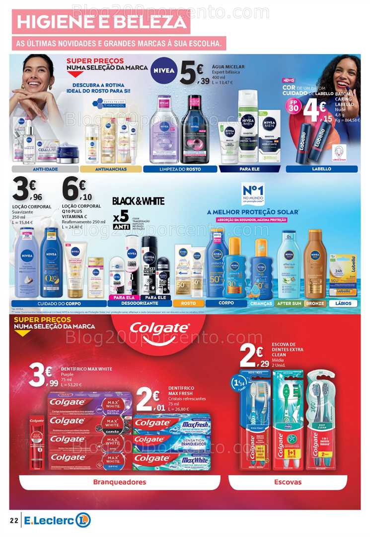 Antevisão Folheto E-LECLERC Promoções 24 a 30 julho all