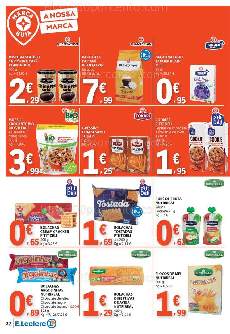 Antevisão Folheto E-LECLERC Promoções 24 a 30 julho all
