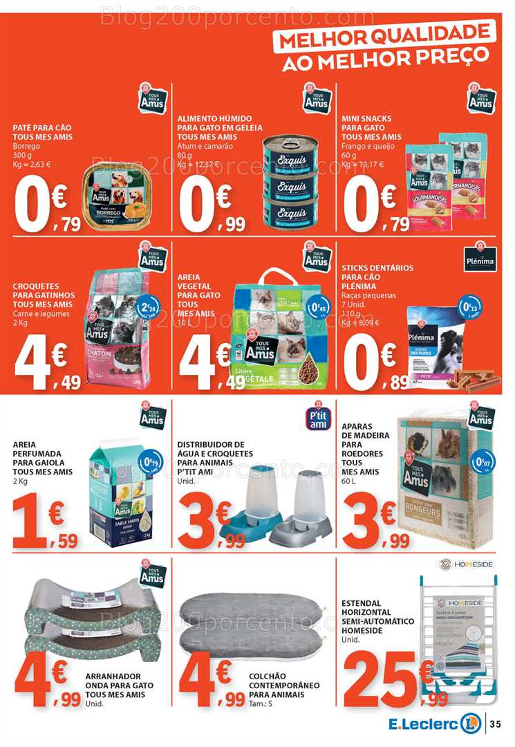 Antevisão Folheto E-LECLERC Promoções 24 a 30 julho all
