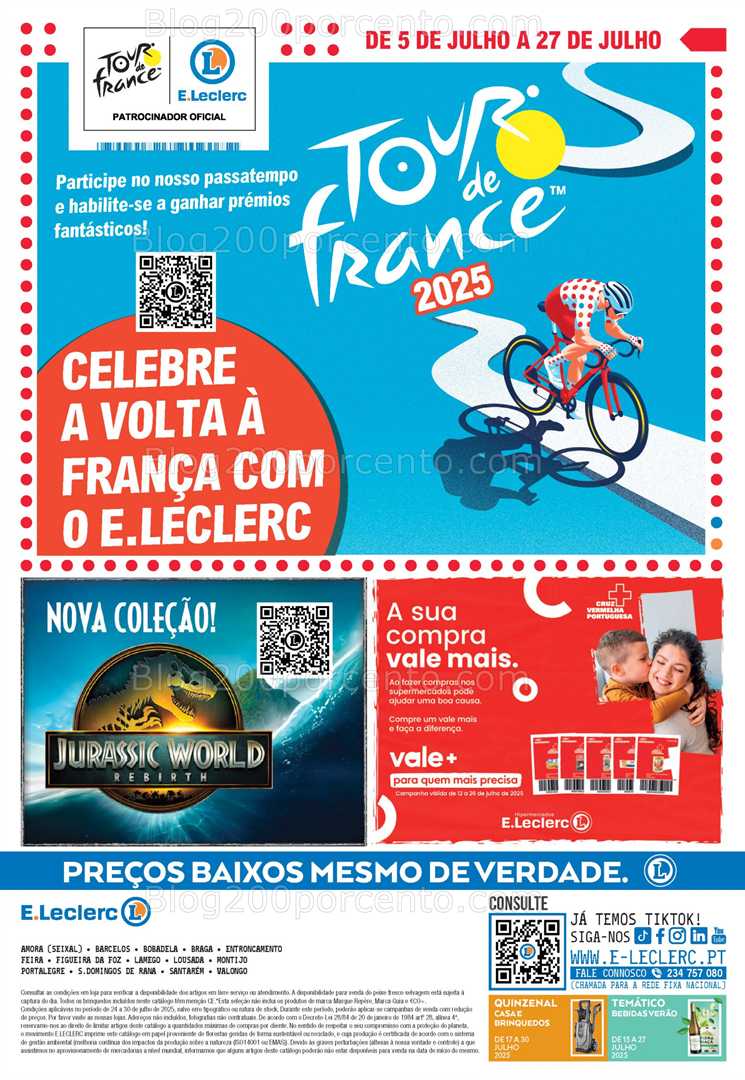 Antevisão Folheto E-LECLERC Promoções 24 a 30 julho all
