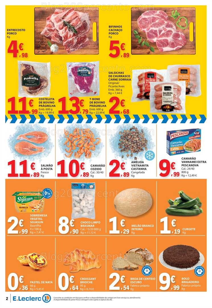 Antevisão Folheto E-LECLERC Promoções Fim de Semana - 18 a 20 julho all