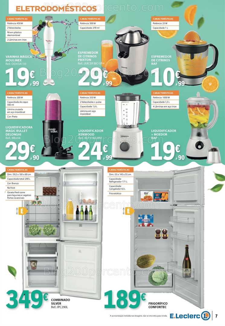 Antevisão Folheto E-LECLERC Bebidas de Verão Promoções de 15 a 27 julho all