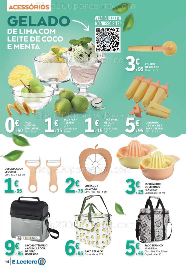 Antevisão Folheto E-LECLERC Bebidas de Verão Promoções de 15 a 27 julho all