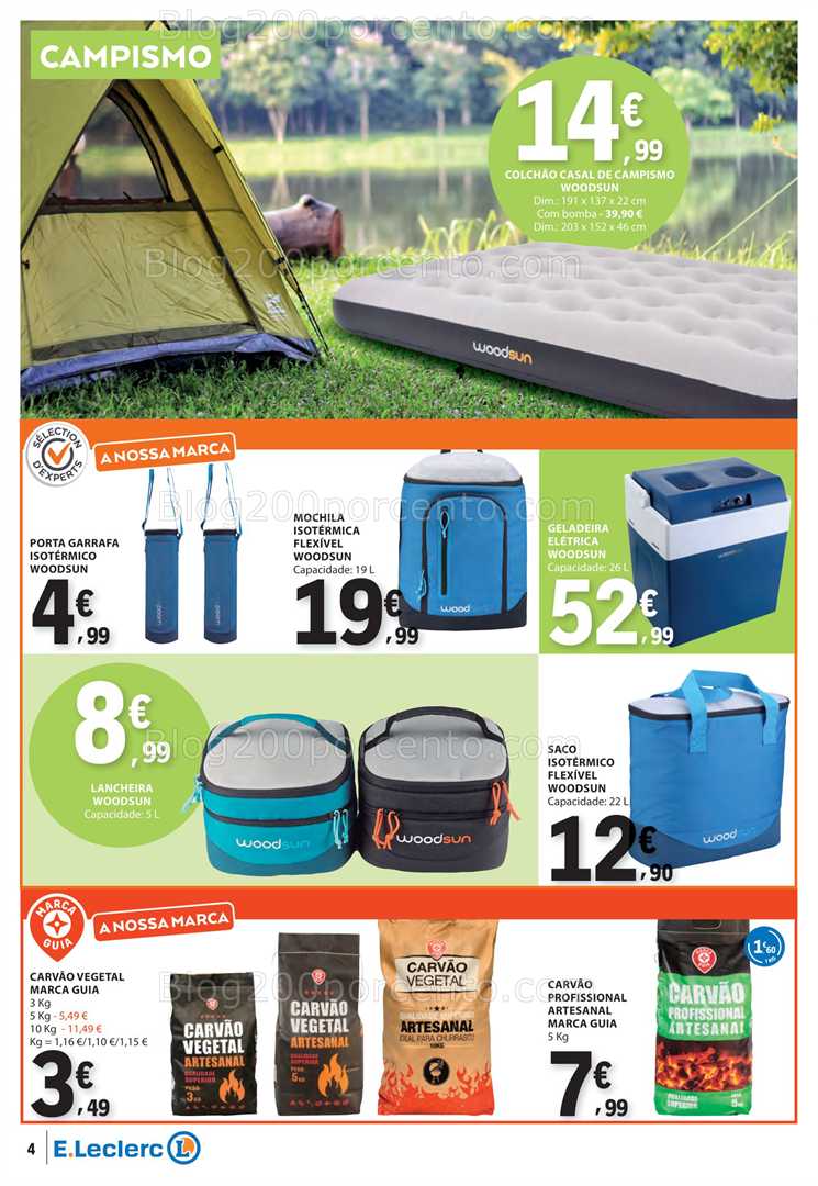 Antevisão Folheto E-LECLERC Bazar Promoções de 17 a 30 julho all
