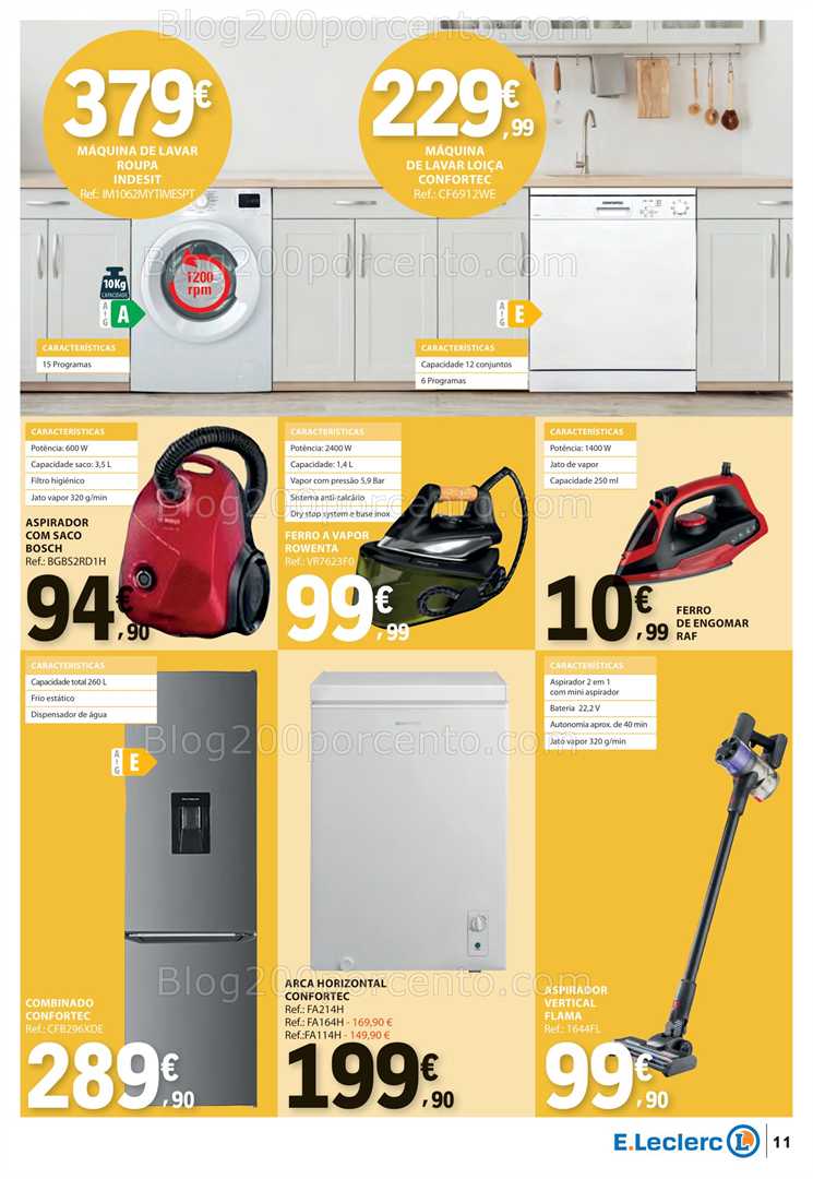 Antevisão Folheto E-LECLERC Bazar Promoções de 17 a 30 julho all