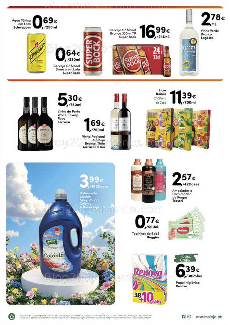 Antevisão Folheto A NOSSA LOJA Promoções de 21 a 25 julho all