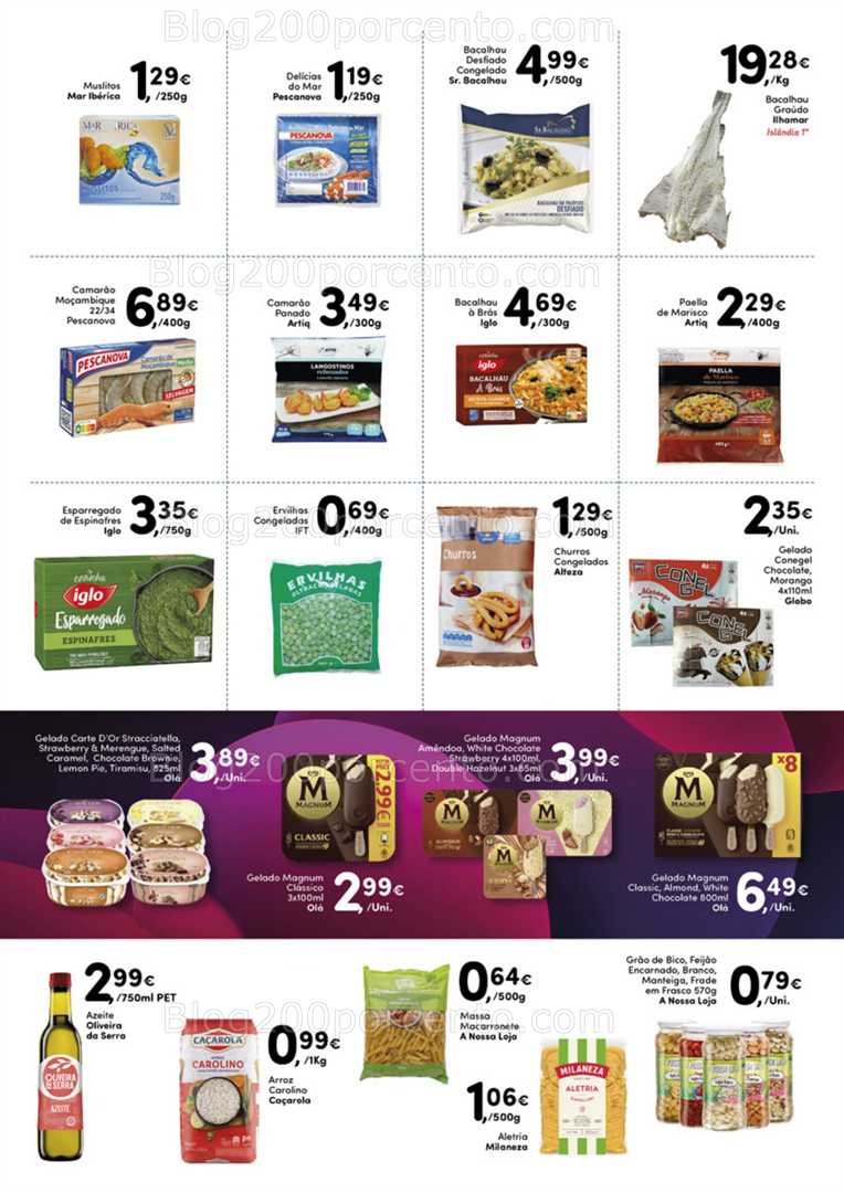 Antevisão Folheto A NOSSA LOJA Promoções de 26 julho a 10 agosto all