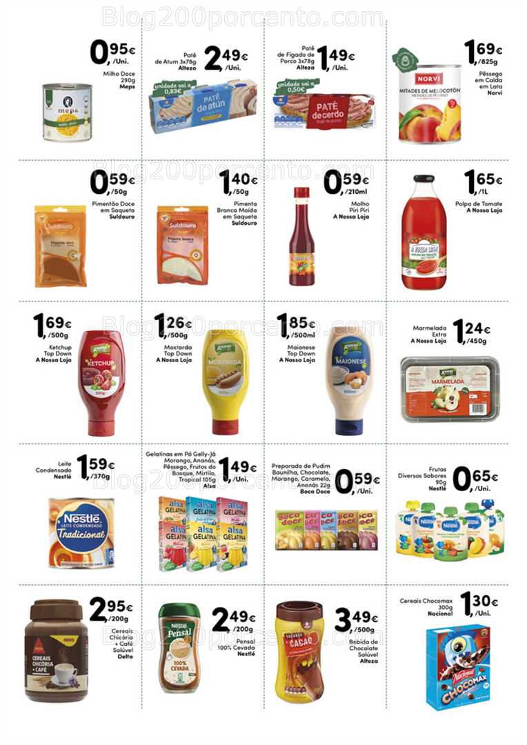 Antevisão Folheto A NOSSA LOJA Promoções de 26 julho a 10 agosto all