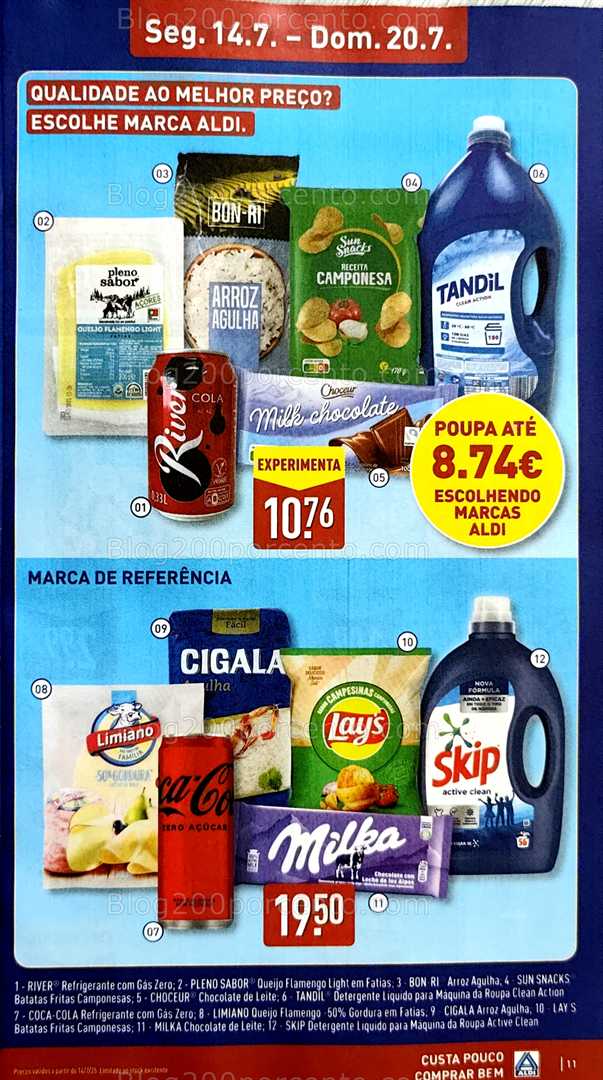 Antevisão Folheto ALDI Promoções de 14 a 20 julho all