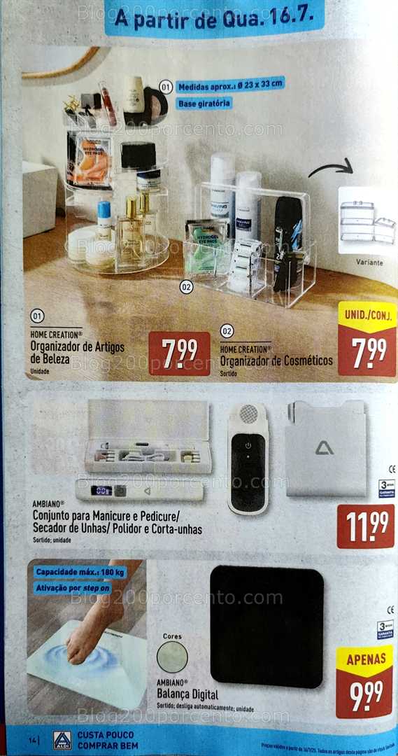 Antevisão Folheto ALDI Promoções de 14 a 20 julho all
