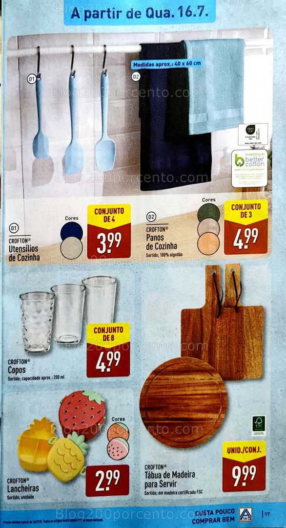 Antevisão Folheto ALDI Promoções de 14 a 20 julho all