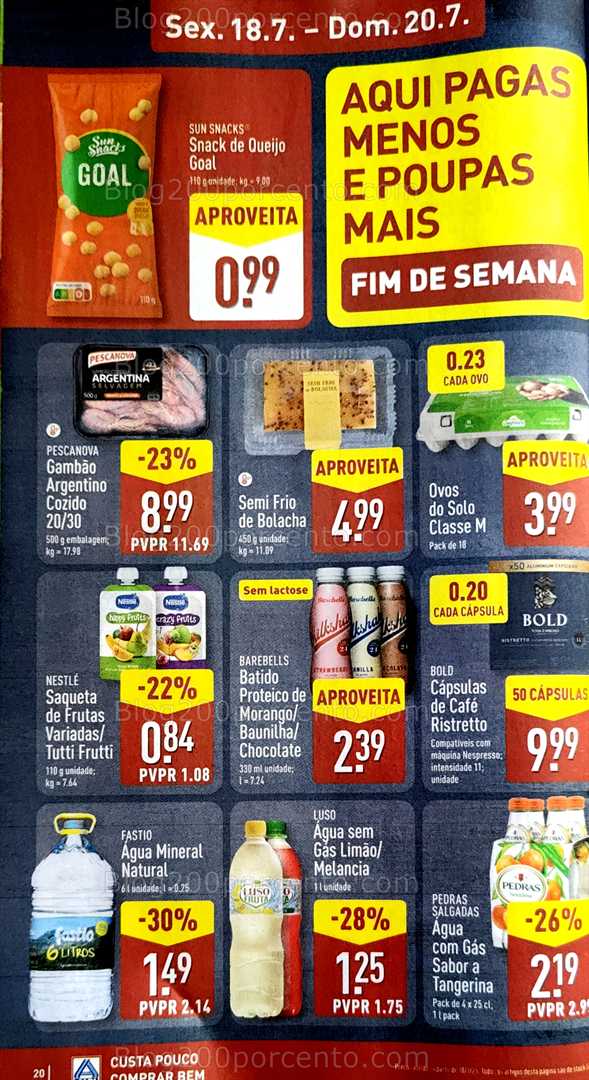 Antevisão Folheto ALDI Promoções de 14 a 20 julho all