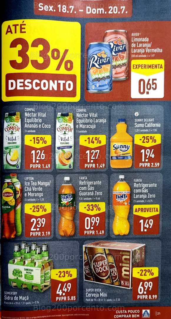 Antevisão Folheto ALDI Promoções de 14 a 20 julho all