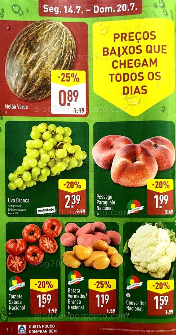 Antevisão Folheto ALDI Promoções de 14 a 20 julho all