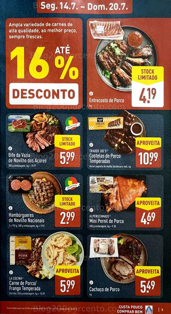 Antevisão Folheto ALDI Promoções de 14 a 20 julho all