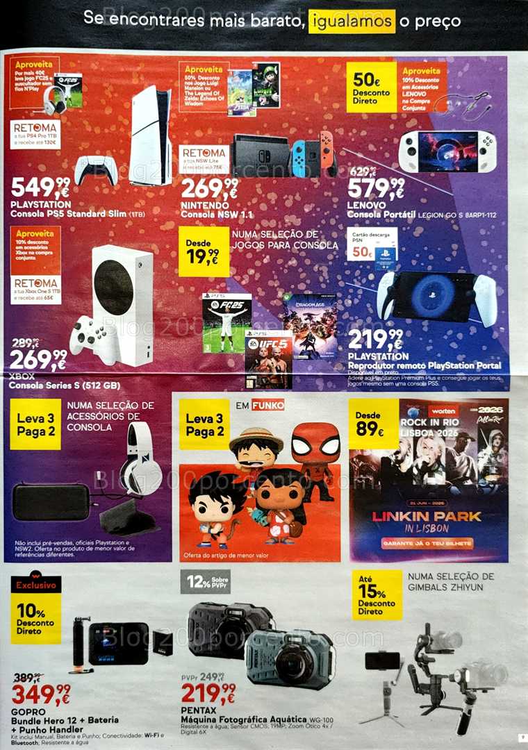 Antevisão Folheto WORTEN Promoções de 1 a 7 julho all