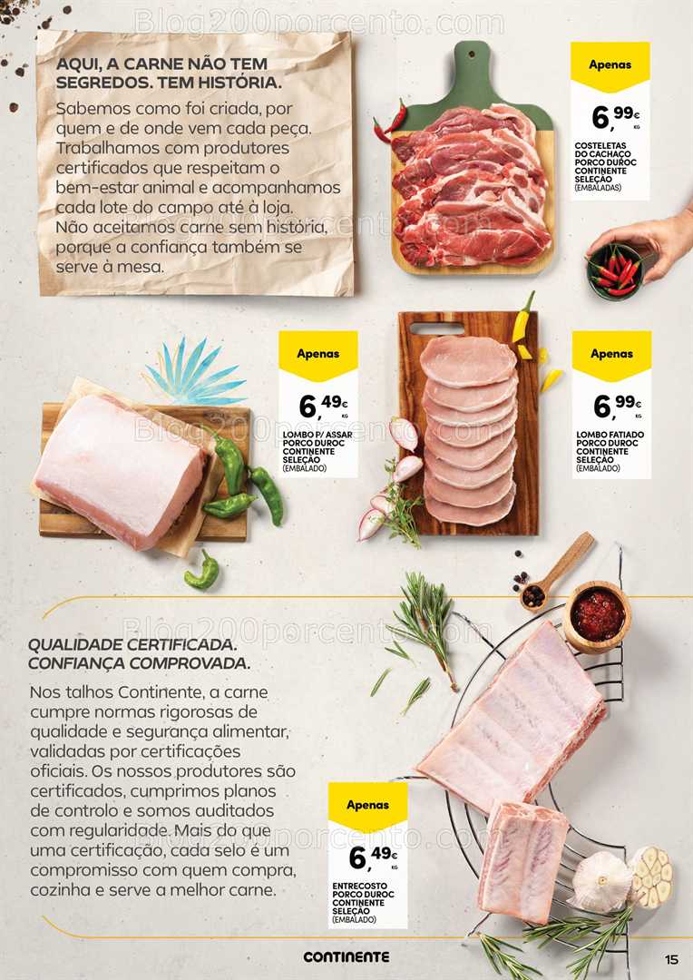 Antevisão Folheto CONTINENTE Frescos Verão Promoções de 15 a 27 julho all