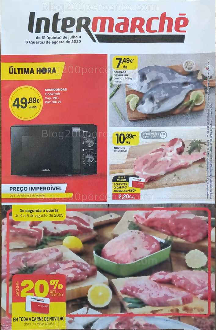 Antevisão Folheto INTERMARCHÉ Super Promoções de 31 julho a 6 agosto all