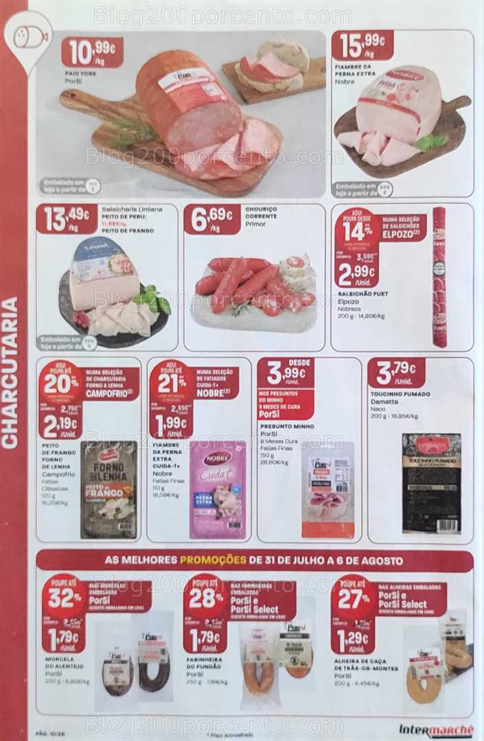 Antevisão Folheto INTERMARCHÉ Super Promoções de 31 julho a 6 agosto all