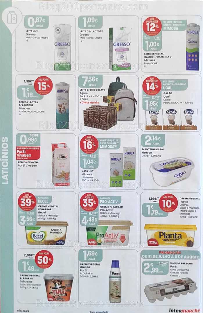 Antevisão Folheto INTERMARCHÉ Super Promoções de 31 julho a 6 agosto all