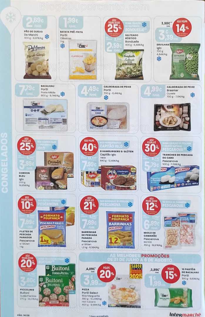 Antevisão Folheto INTERMARCHÉ Super Promoções de 31 julho a 6 agosto all