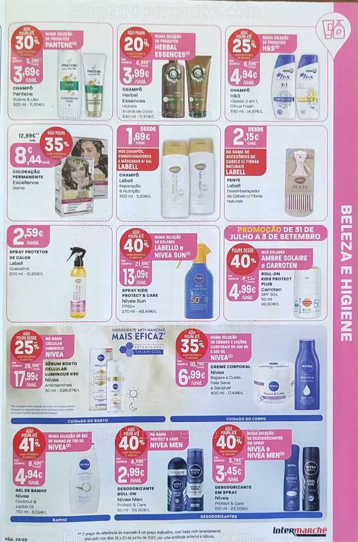 Antevisão Folheto INTERMARCHÉ Super Promoções de 31 julho a 6 agosto all
