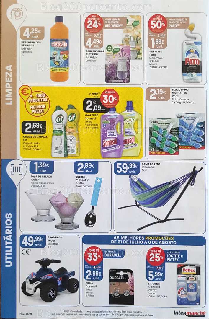 Antevisão Folheto INTERMARCHÉ Super Promoções de 31 julho a 6 agosto all