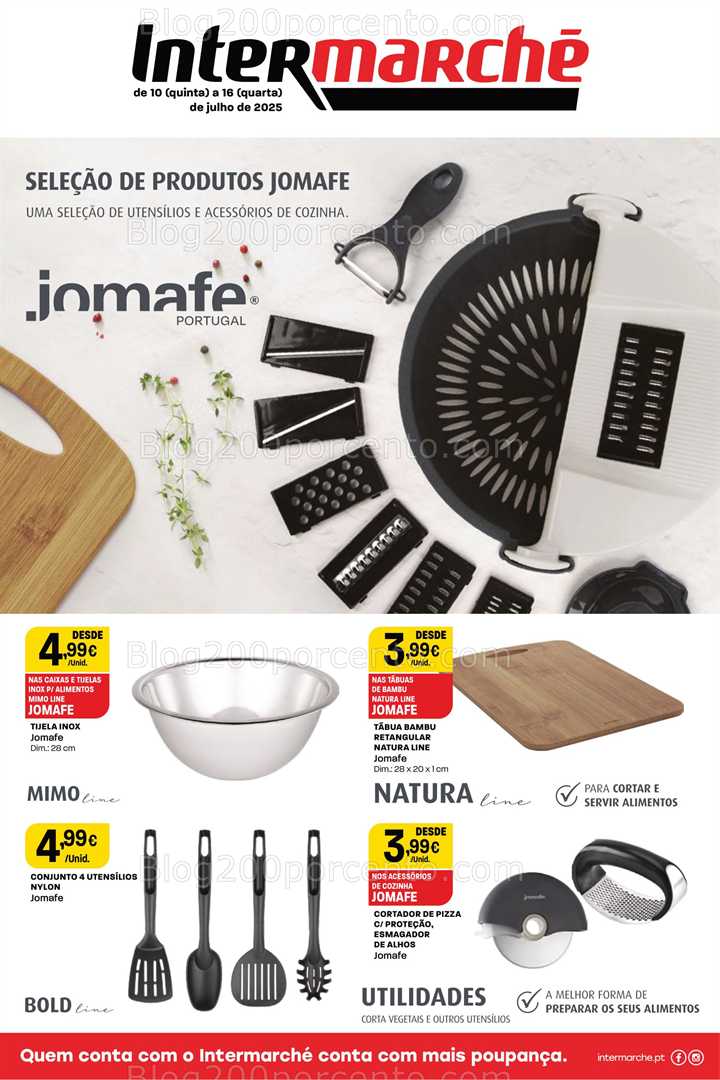 Antevisão Folheto INTERMARCHÉ Bazar Cozinha Promoções 10 a 16 julho all