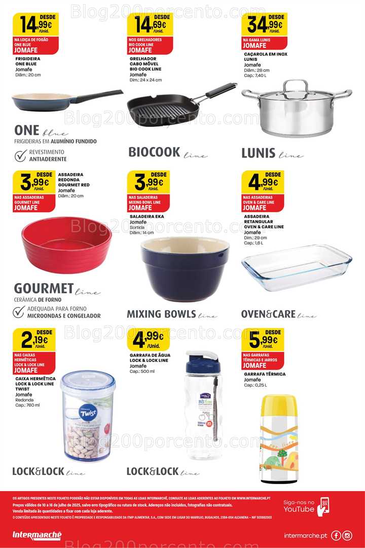Antevisão Folheto INTERMARCHÉ Bazar Cozinha Promoções 10 a 16 julho all