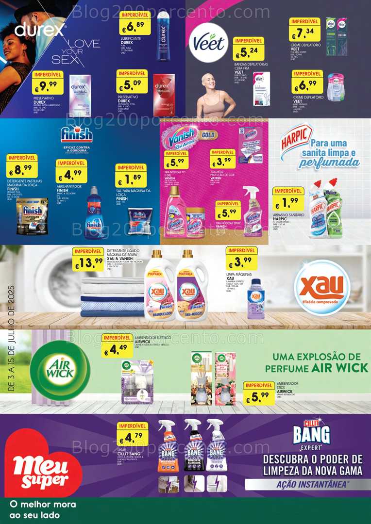 Antevisão Folheto MEU SUPER Promoções de 3 a 15 julho all