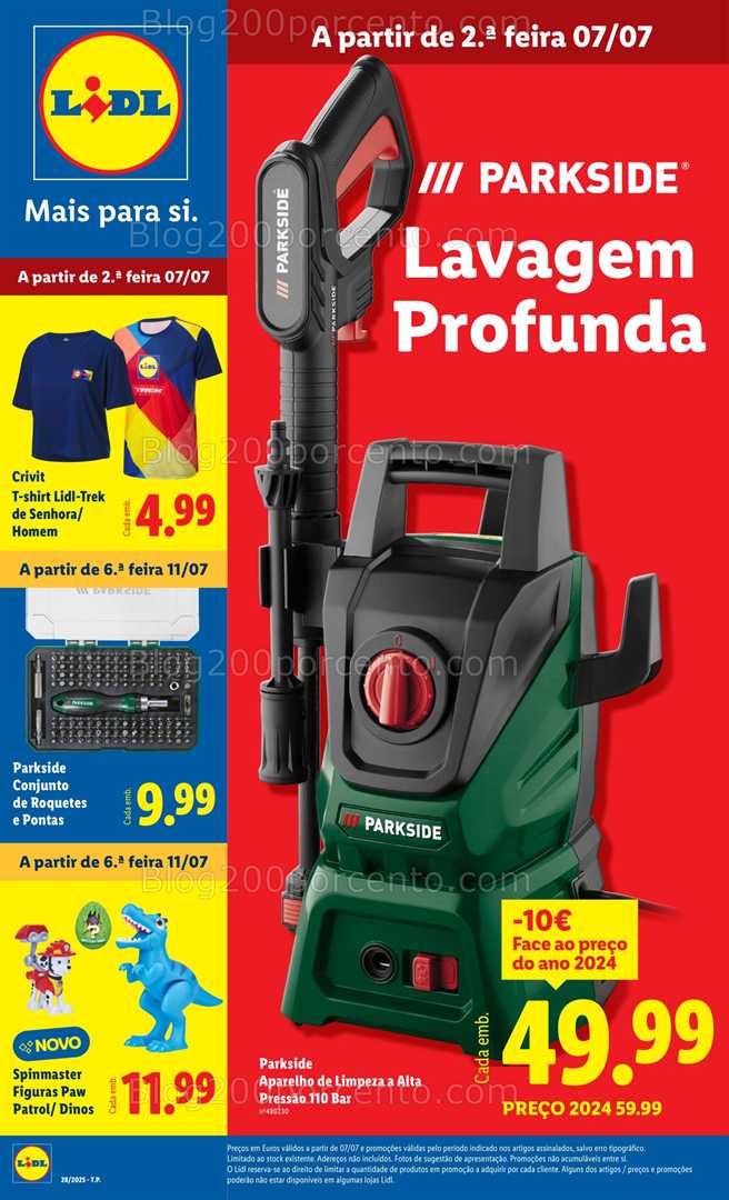 Antevisão Folheto LIDL Bazar Promoções de 7 a 17 julho - Edição Digital all