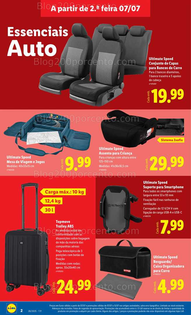 Antevisão Folheto LIDL Bazar Promoções de 7 a 17 julho - Edição Digital all