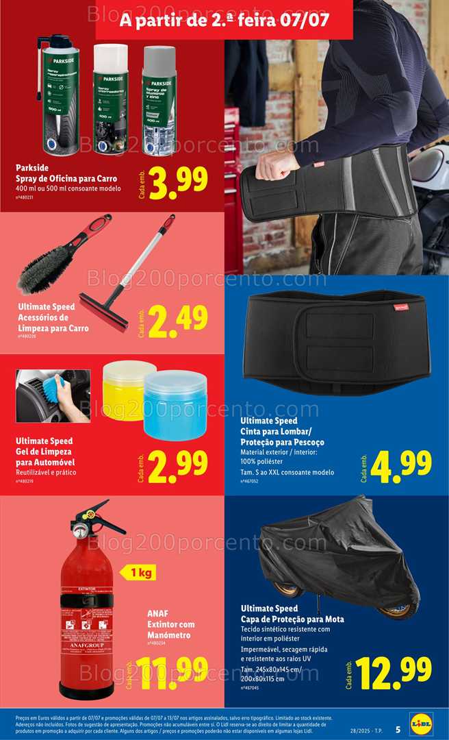 Antevisão Folheto LIDL Bazar Promoções de 7 a 17 julho - Edição Digital all